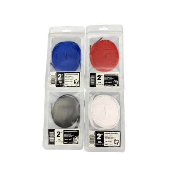 Laces planas enceradas 160cm