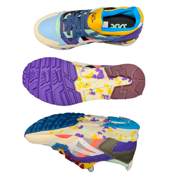 Asics Gel Lyte V Colaboracion Material - Purple Yellow'