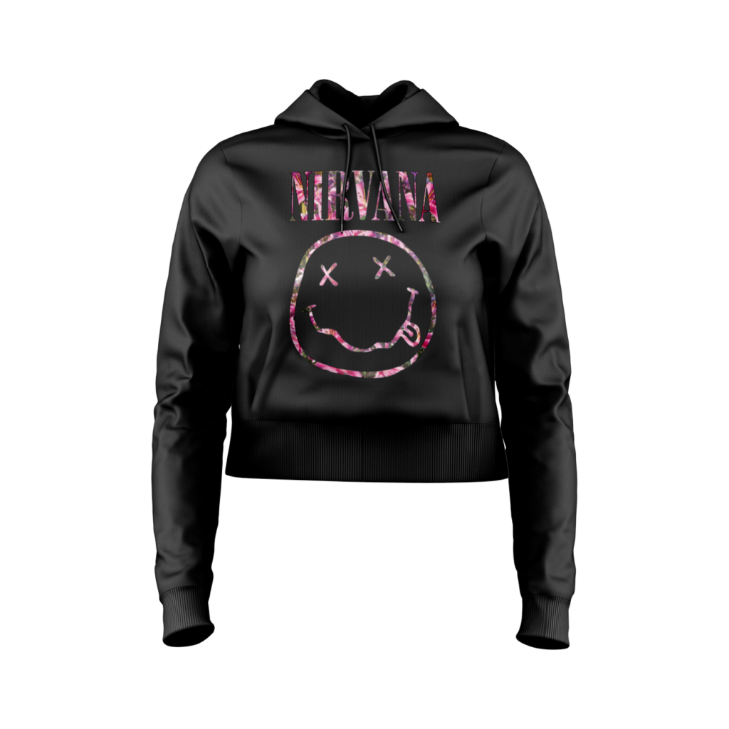 Nirvana hoodie de mujer