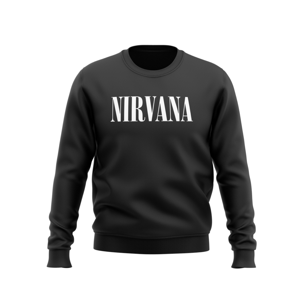 Nirvana hoodie hombre