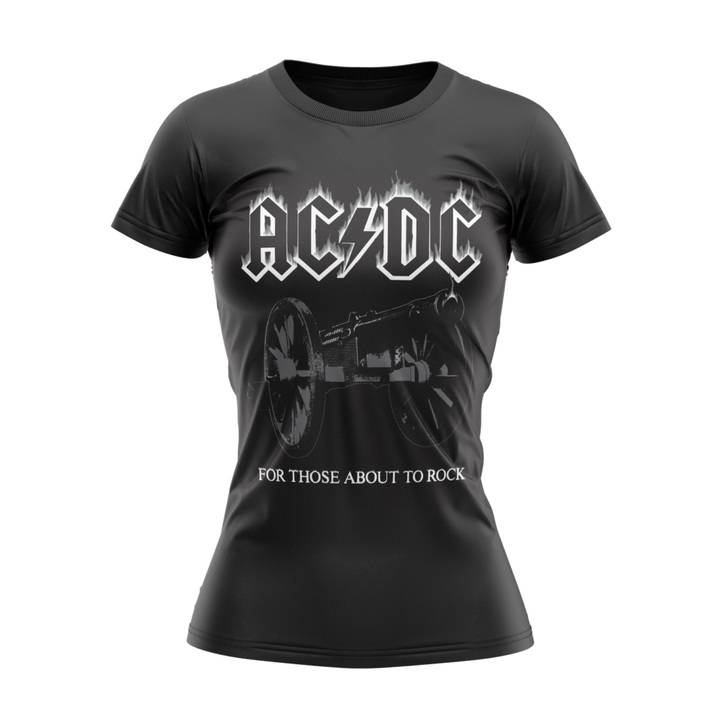 AC/DC camiseta de mujer