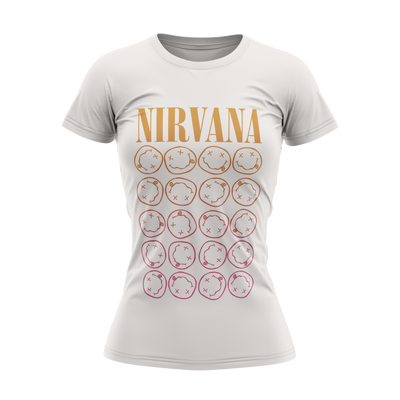 Nirvana camiseta de mujer